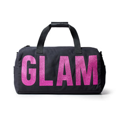 THE ORIGINAL CANVAS DUFFLE BAG - BLACK PINK