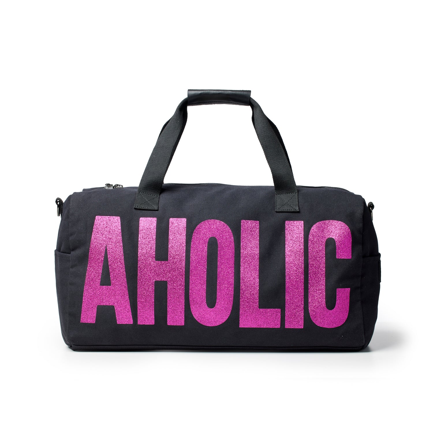 THE ORIGINAL CANVAS DUFFLE BAG - BLACK PINK