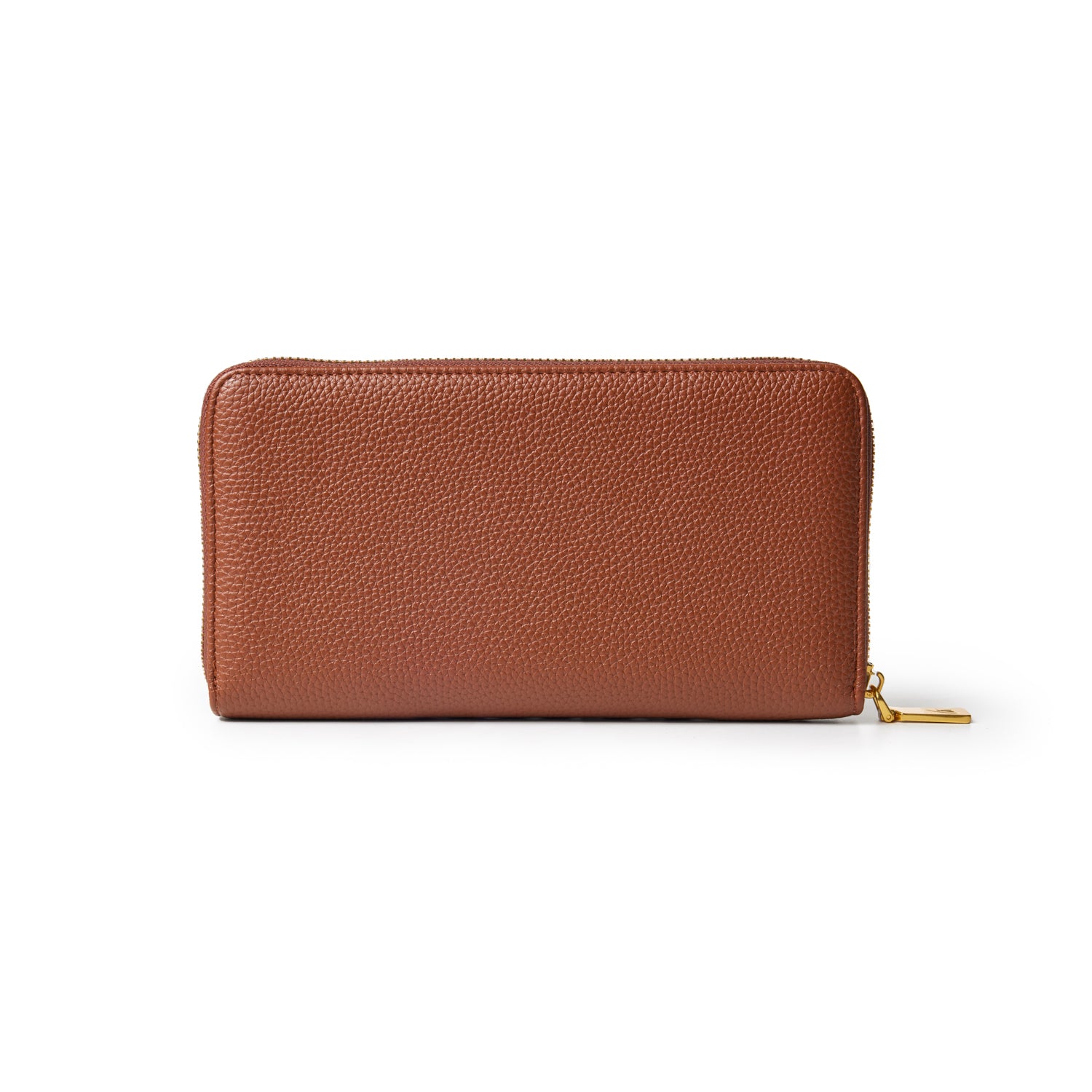 PEBBLE JUMBO WALLET BROWN