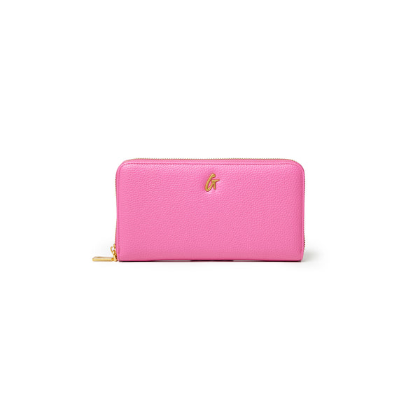 ★cozing★ Ribbon wallet_dot pink Amazon.com: Pink Ribbons Hope Credit Card Coin wallet, RFID