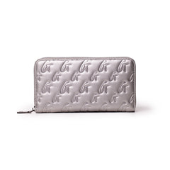 JUMBO MONOGRAM WALLET - PLATINUM