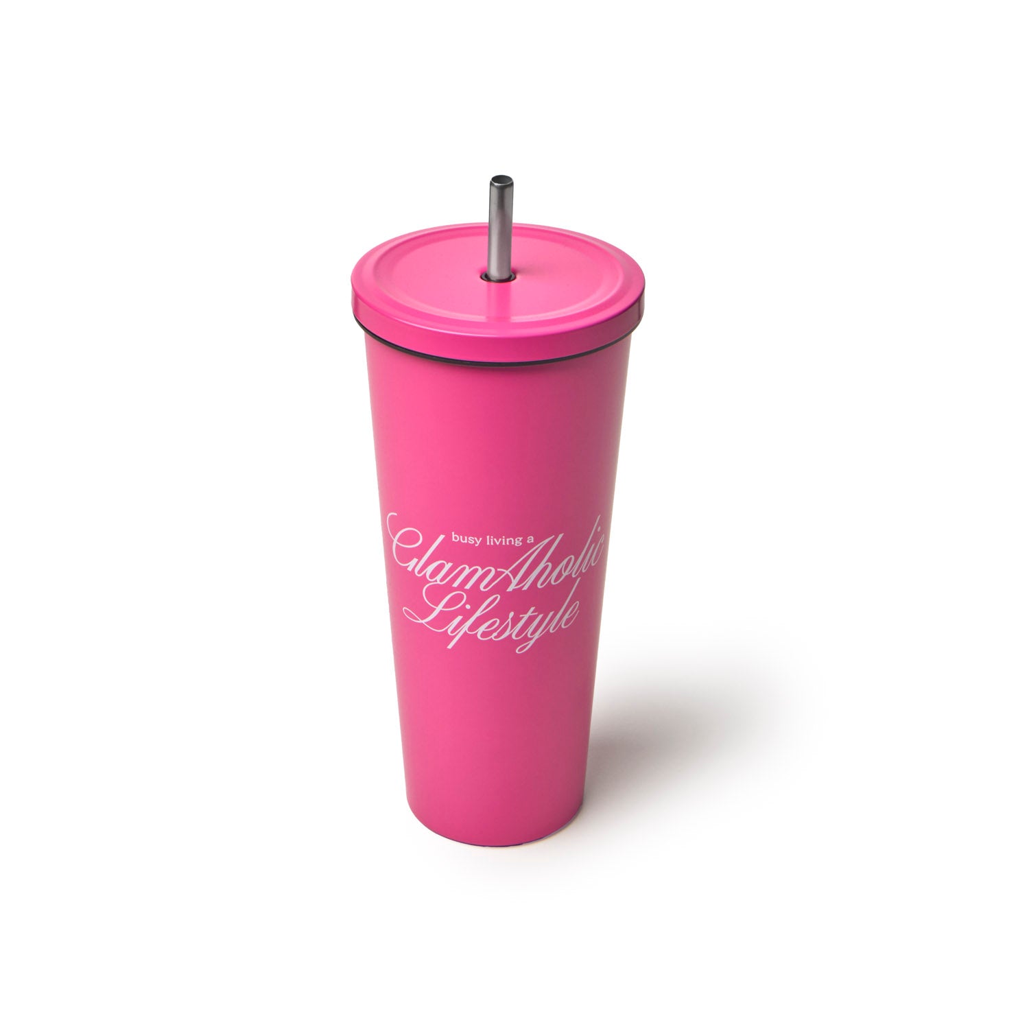 SIGNATURE LUXE TUMBLER - HOT PINK