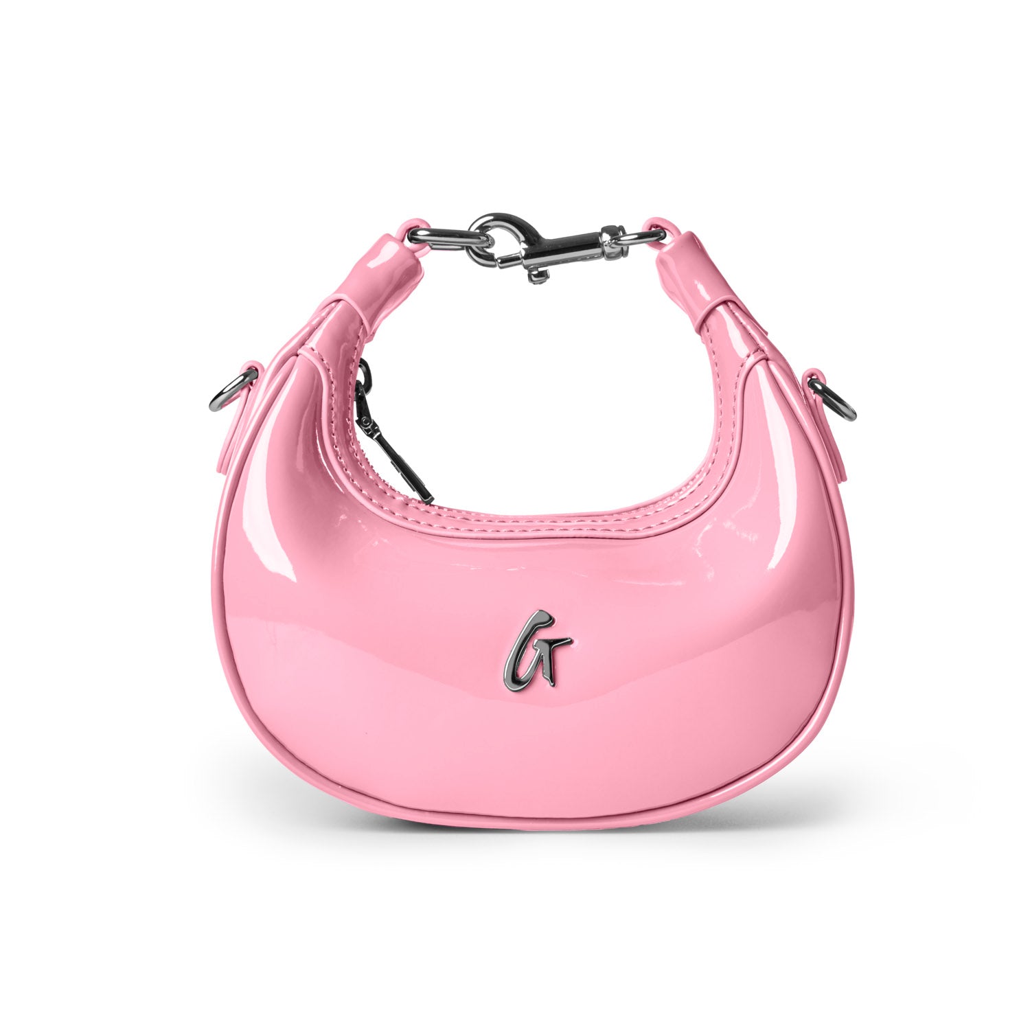 NANO MIRROR HOBO BAG - MIRROR LIGHT PINK