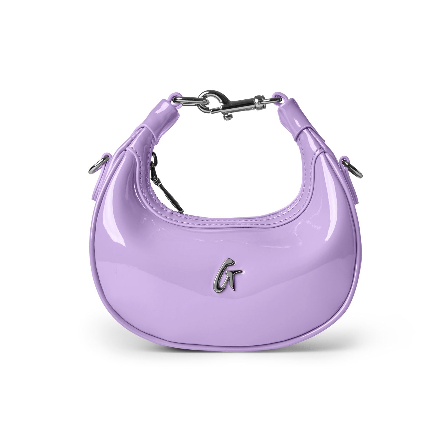 NANO MIRROR HOBO BAG - MIRROR LAVENDER