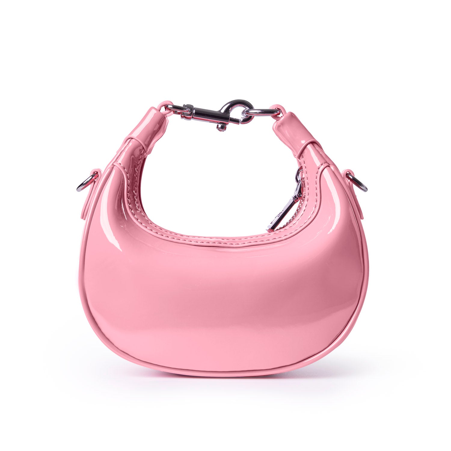 NANO MIRROR HOBO BAG - MIRROR LIGHT PINK