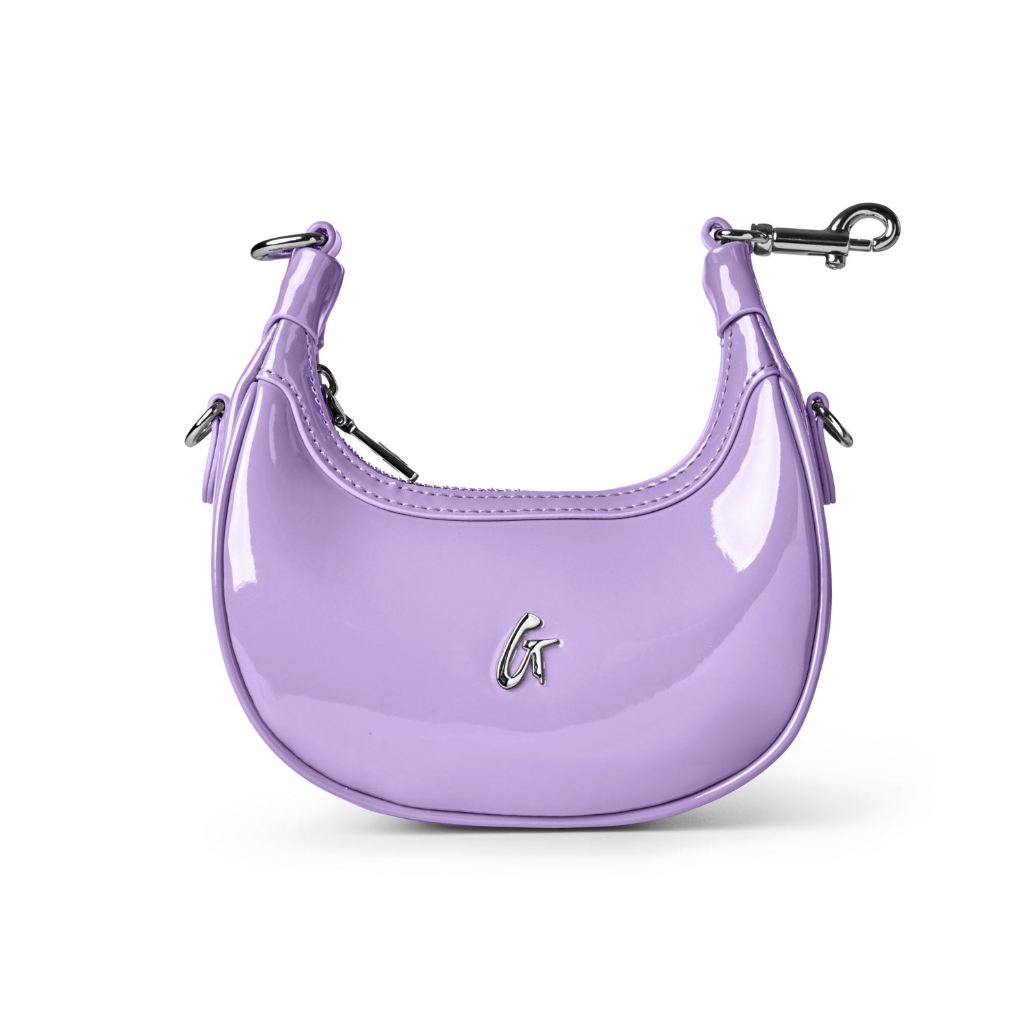 NANO MIRROR HOBO BAG - MIRROR LAVENDER