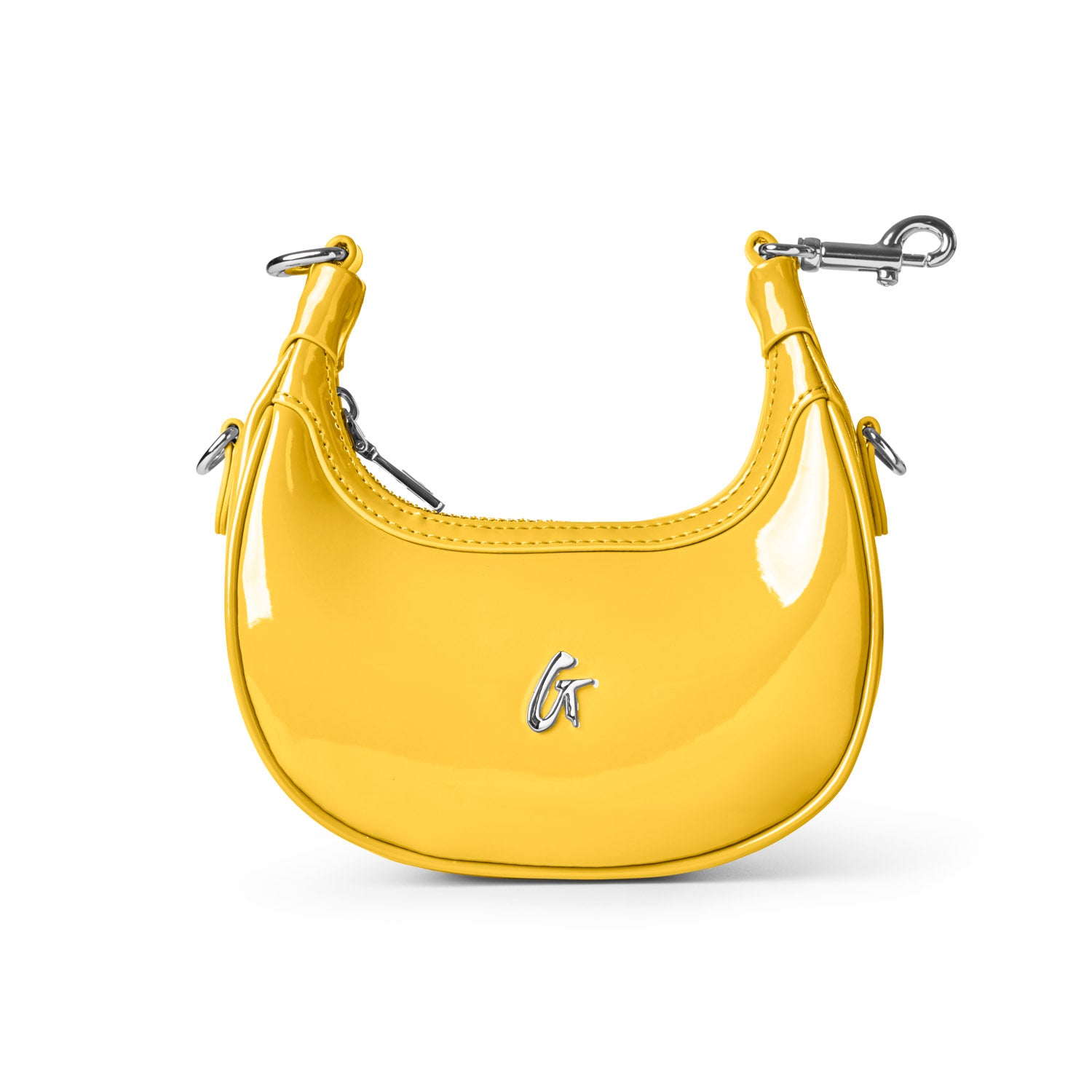 NANO MIRROR HOBO BAG - MIRROR YELLOW