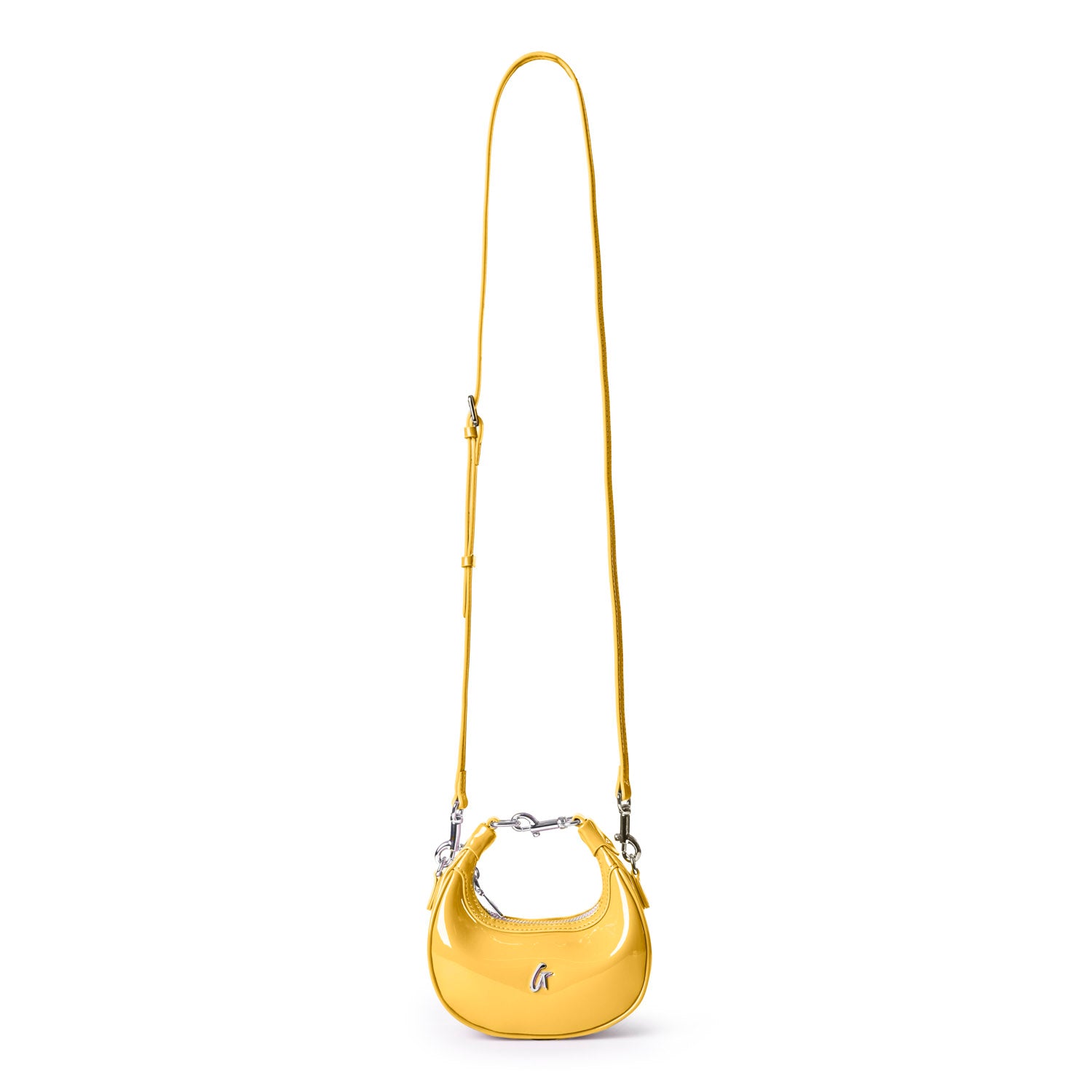 NANO MIRROR HOBO BAG - MIRROR YELLOW