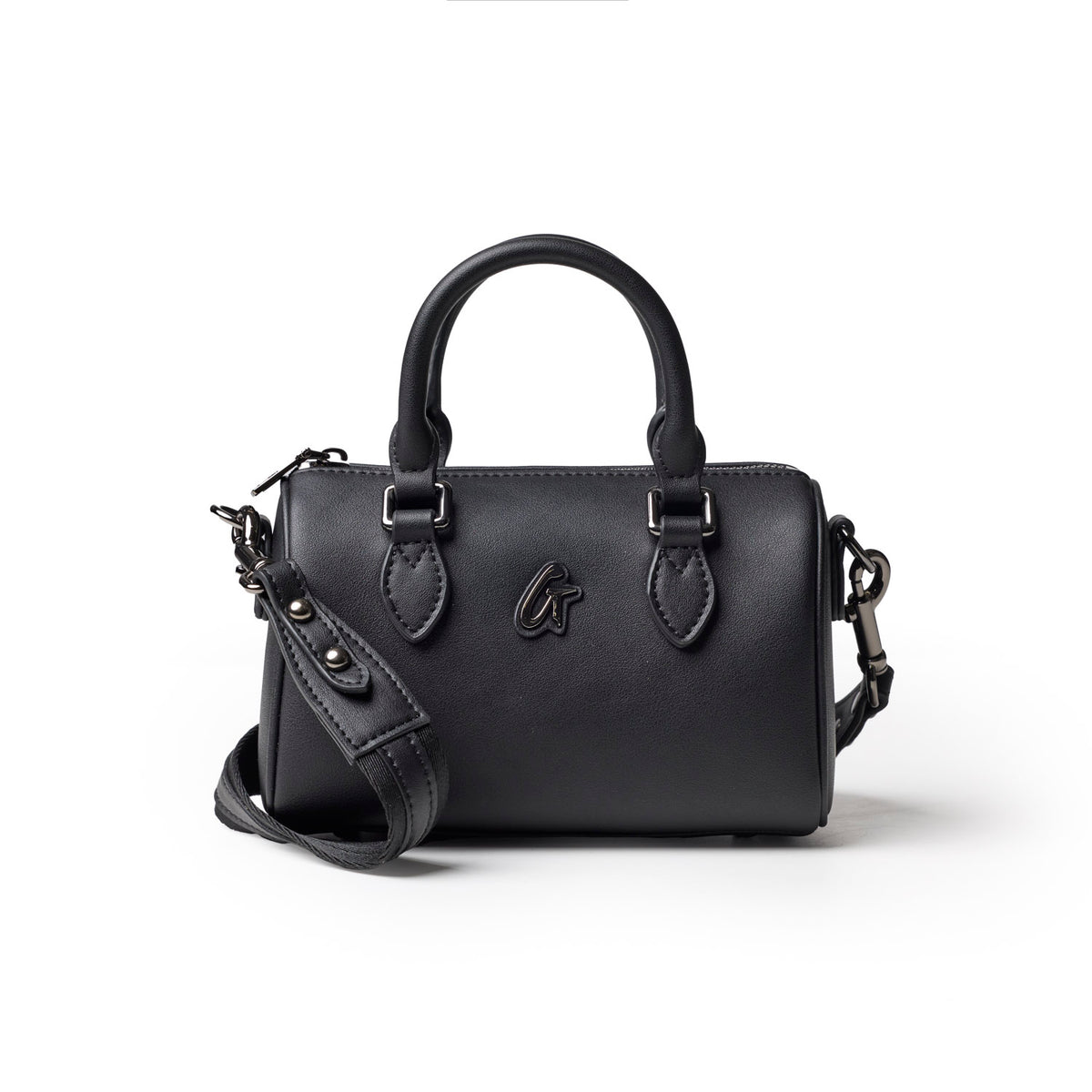 NANO STANDARD GAL BOSTON BAG - BLACK