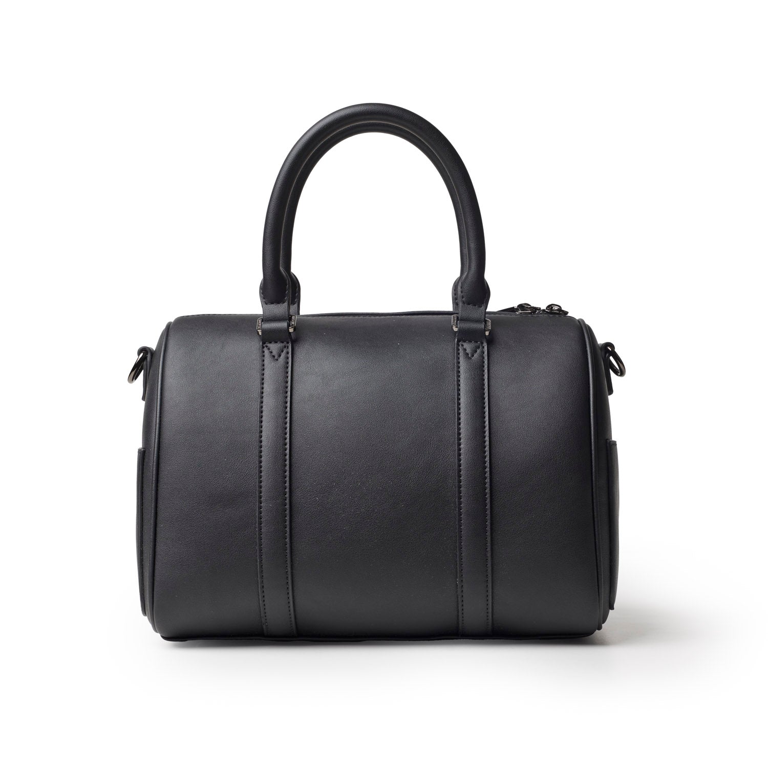 Medium Black Boston Bag | Glam-Aholic Lifestyle