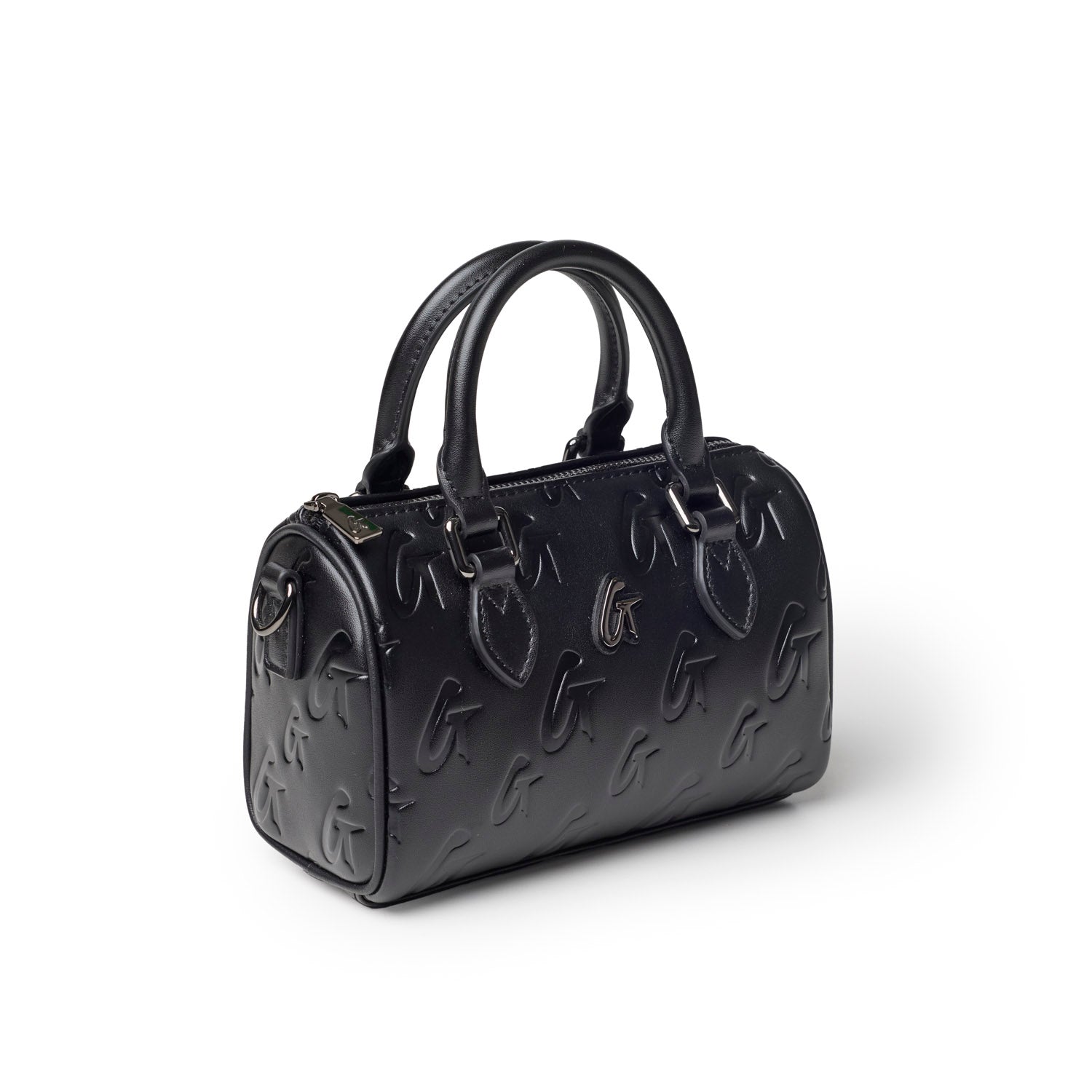 NANO MONOGRAM GAL BOSTON BAG - BLACK