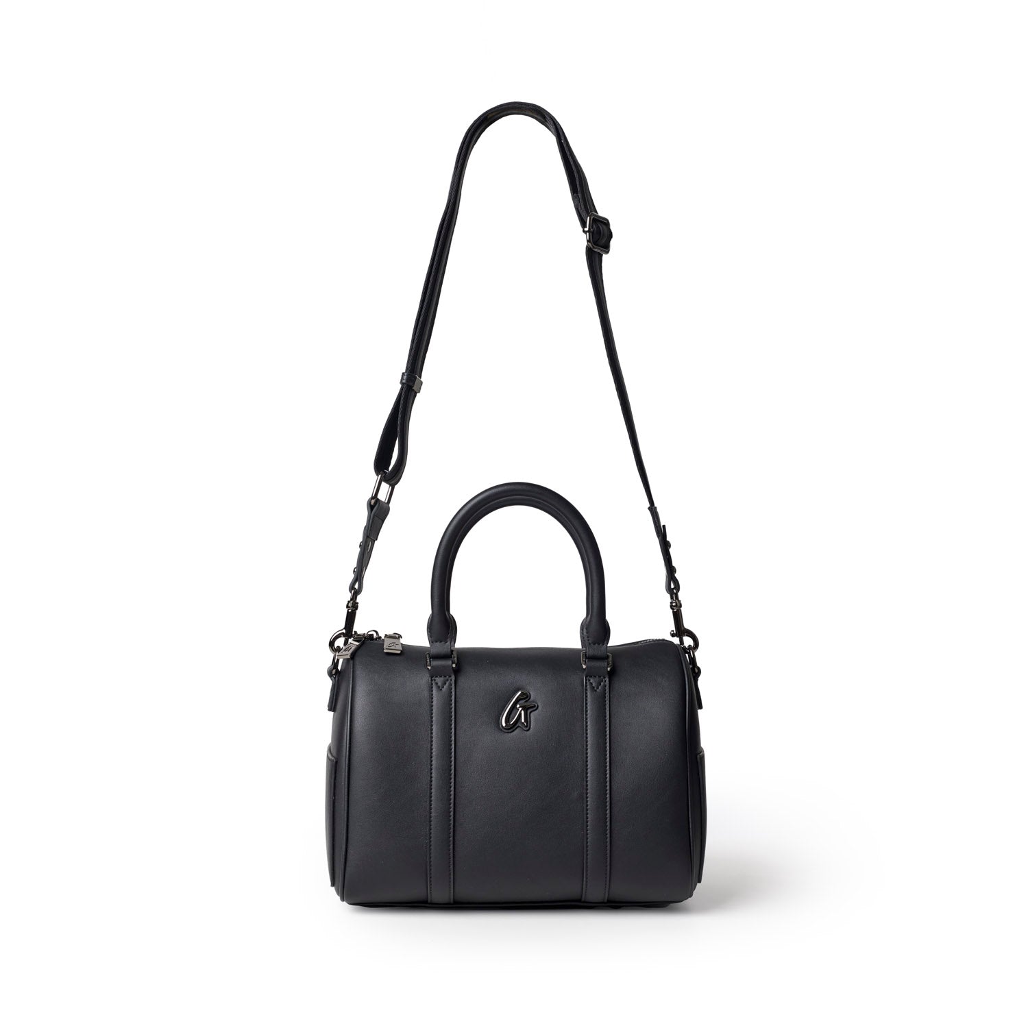 Medium Black Boston Bag | Glam-Aholic Lifestyle