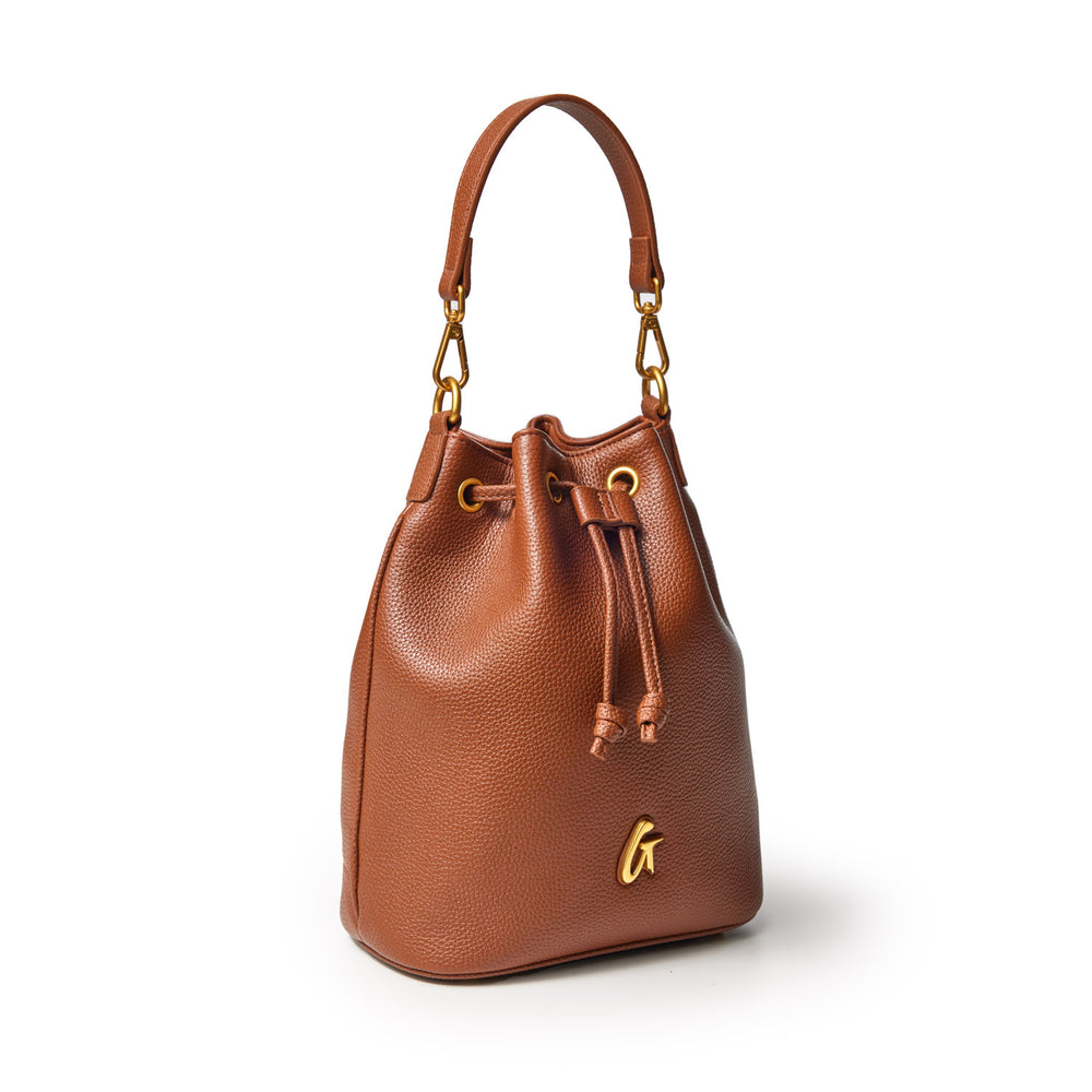 Bubble Textured Bucket Bag