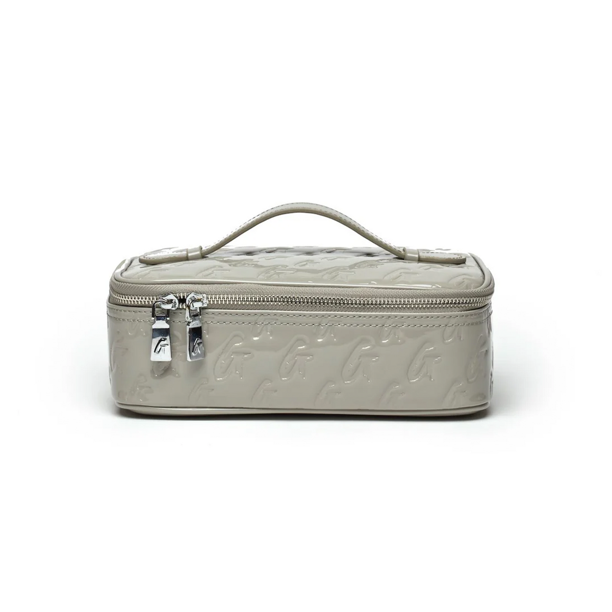 MONOGRAM MEDIUM COSMETIC TOILETRY BAG MIRROR GRAY - Chic