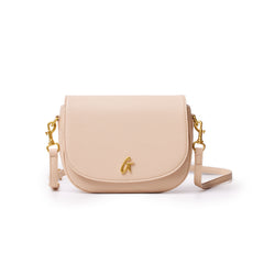 PEBBLE SHOULDER BAG NUDE MEDIUM