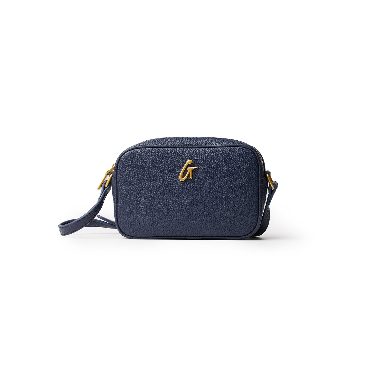 MINI PEBBLE CAMERA BAG - NAVY