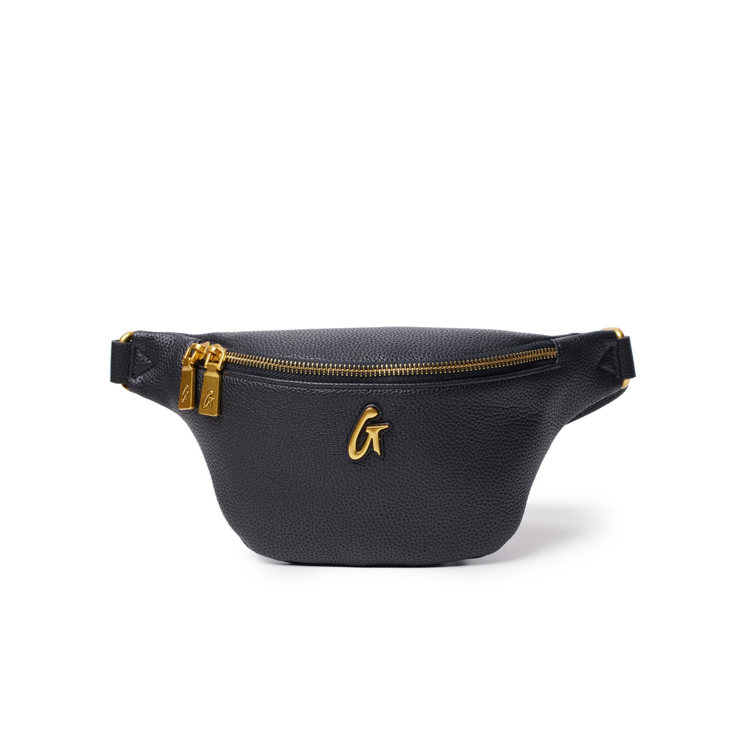 PEBBLE MINI FANNY PACK BLACK