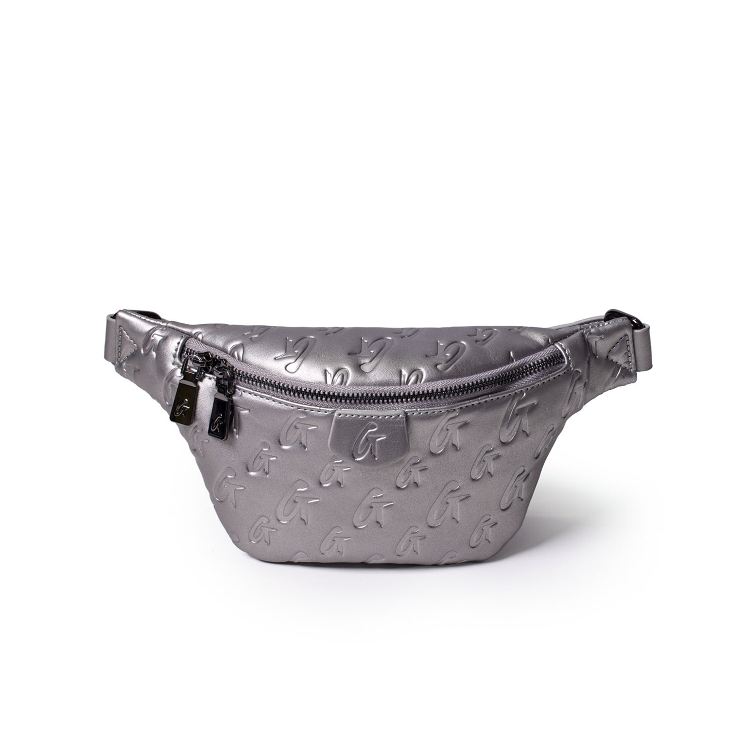 MINI MONOGRAM FANNY PACK - PLATINUM