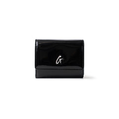 STANDARD MIRROR BLACK COMPACT WALLET