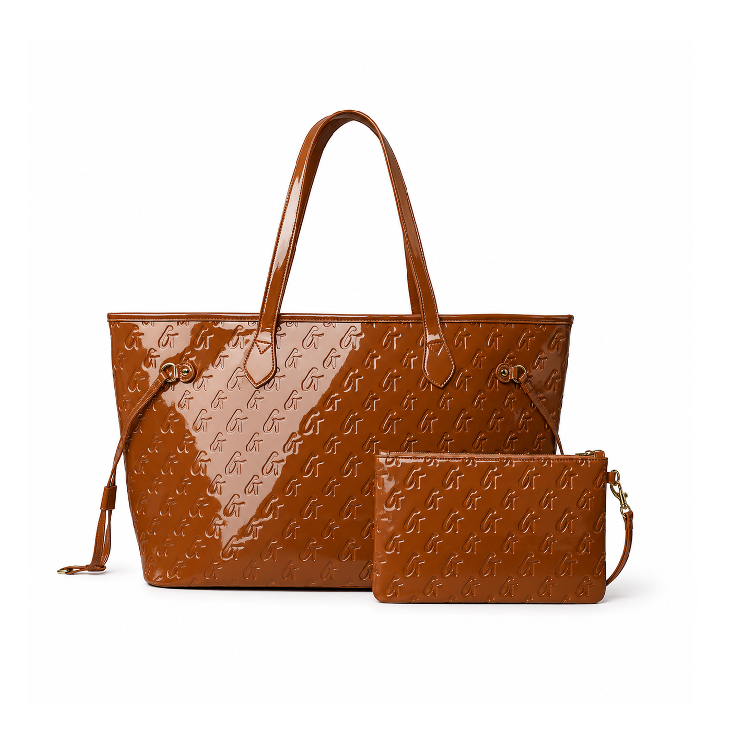 MONOGRAM TRAVEL SET - MIRROR BROWN