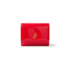 STANDARD MIRROR RED COMPACT WALLET