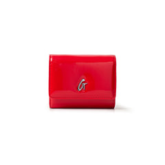 STANDARD MIRROR RED COMPACT WALLET