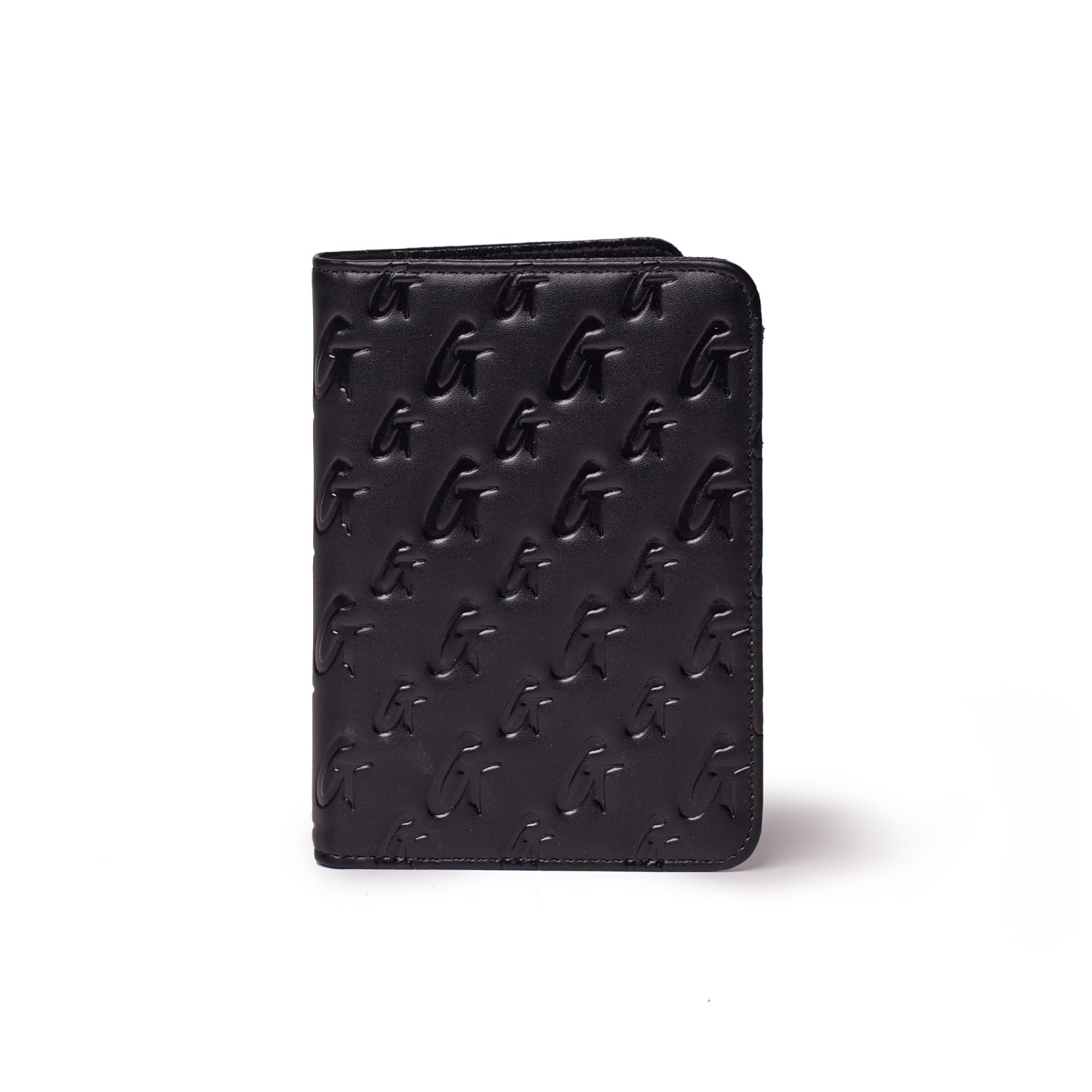 MONOGRAM PASSPORT HOLDER - BLACK