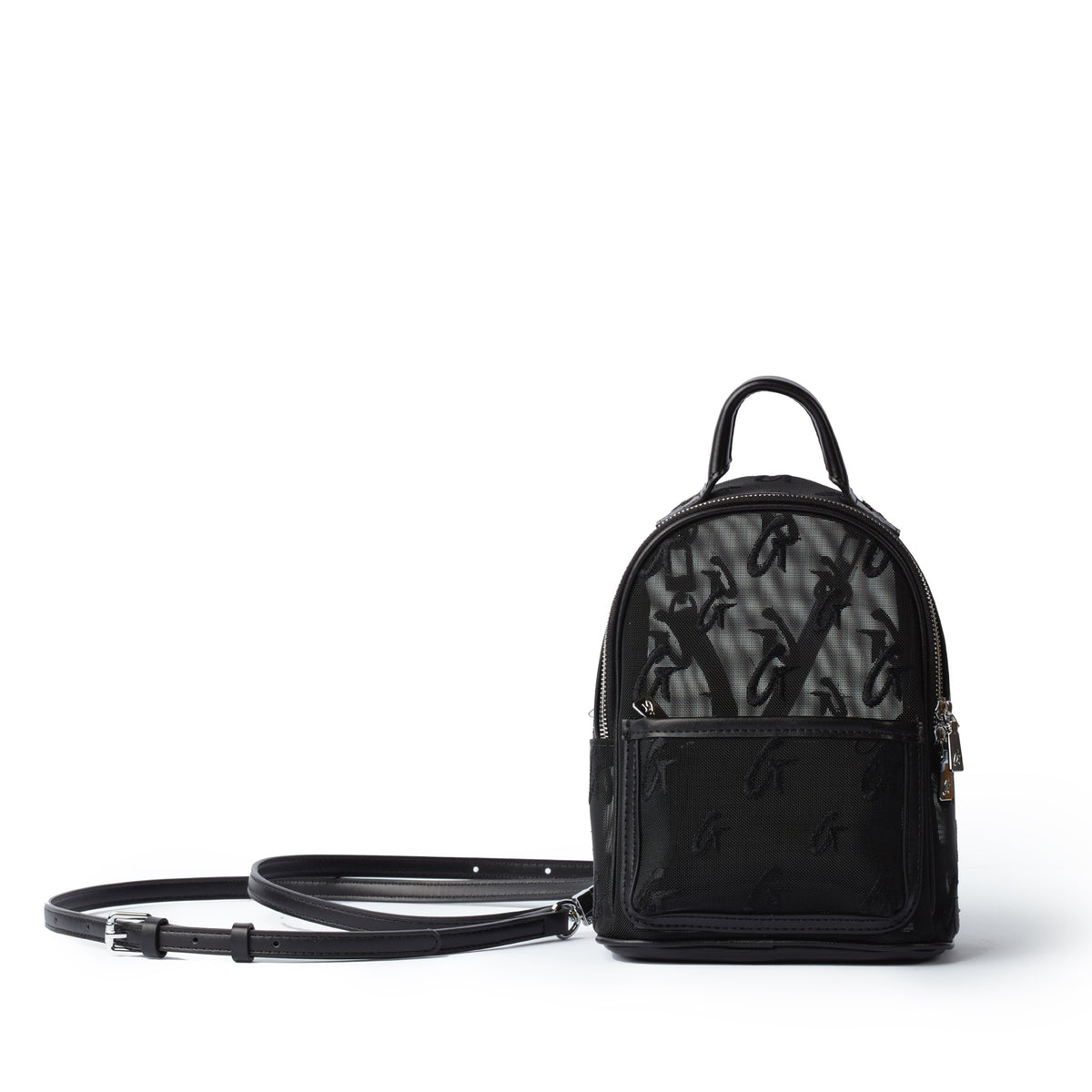 Mini Monogram Backpack | Glam-Aholic Lifestyle | Black | Small