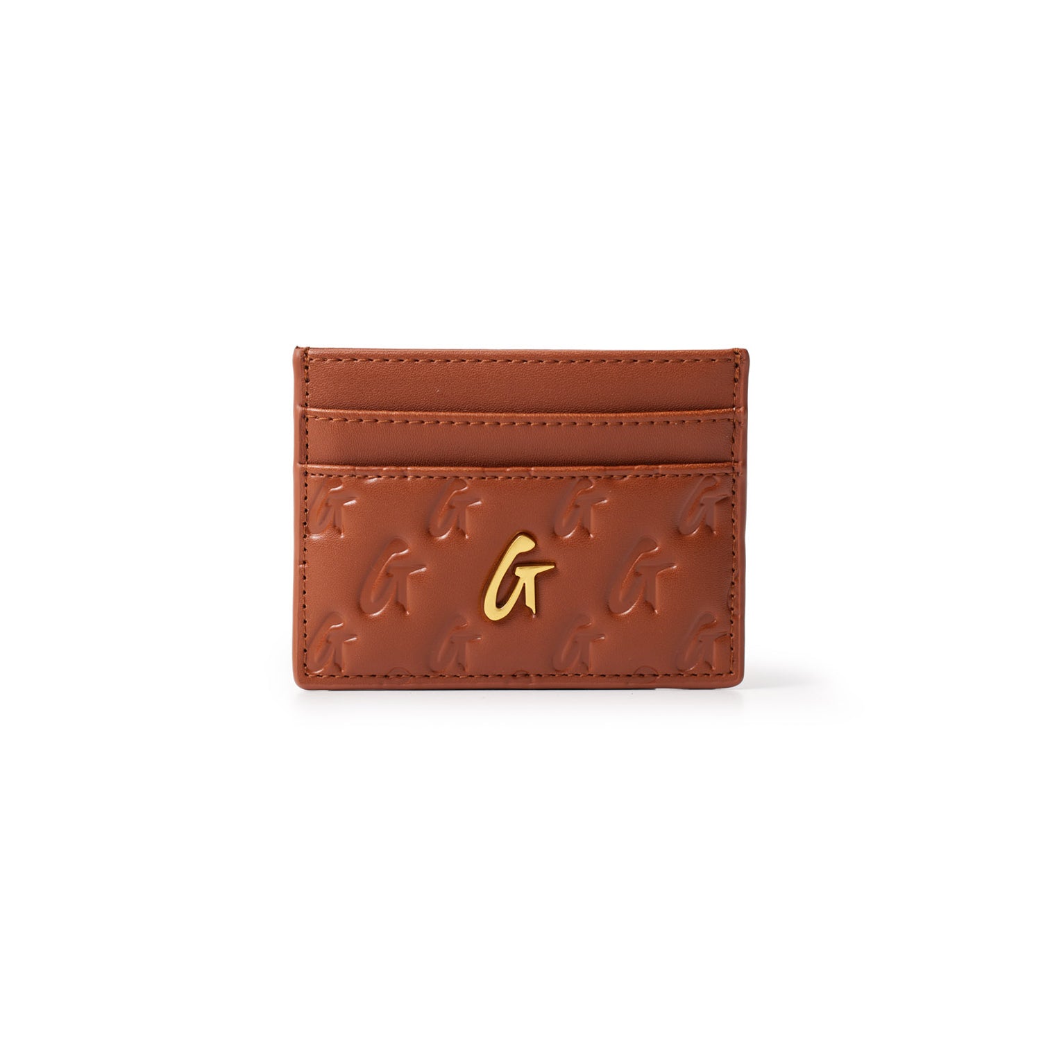 MONOGRAM BROWN CARD HOLDER