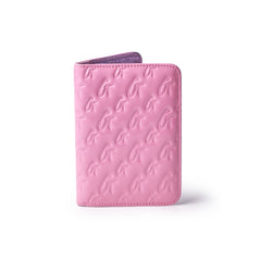 MONOGRAM PASSPORT HOLDER - MIRROR PINK