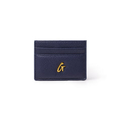 PEBBLE CARD HOLDER - NAVY