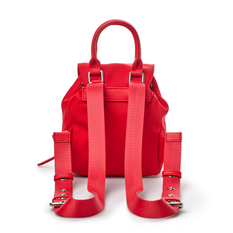 NYLON MINI BACKPACK RED
