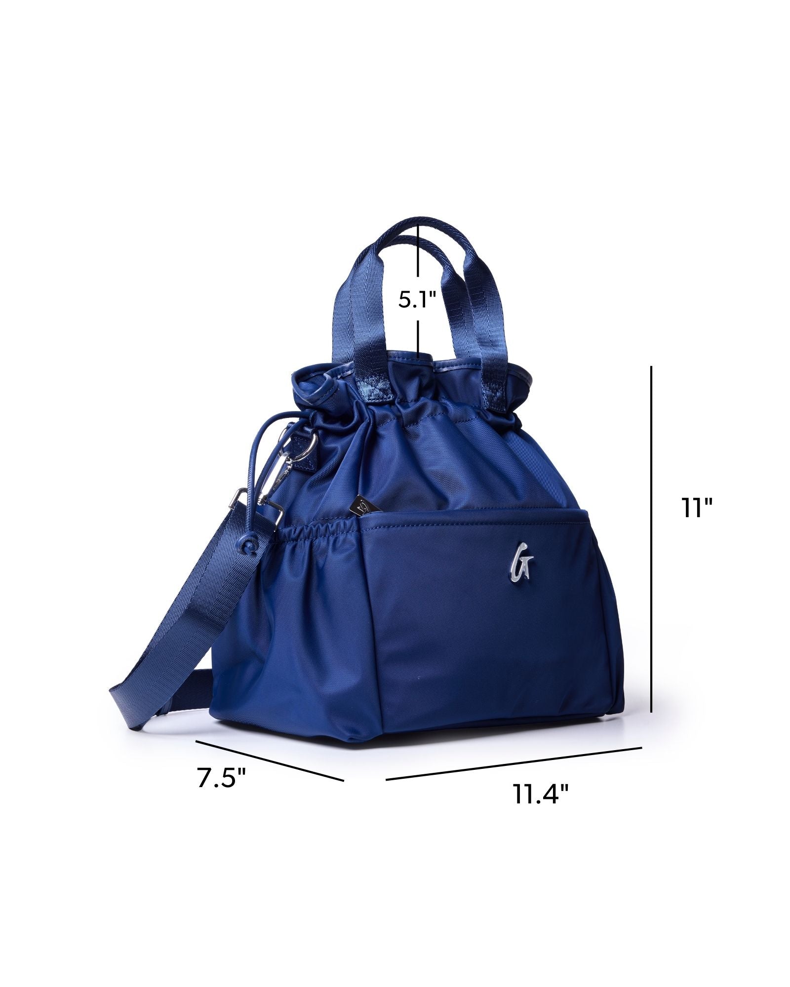 Nylon Lunch Bag - Navy | Stylish & Functional | Glam-Aholic Lifestyle