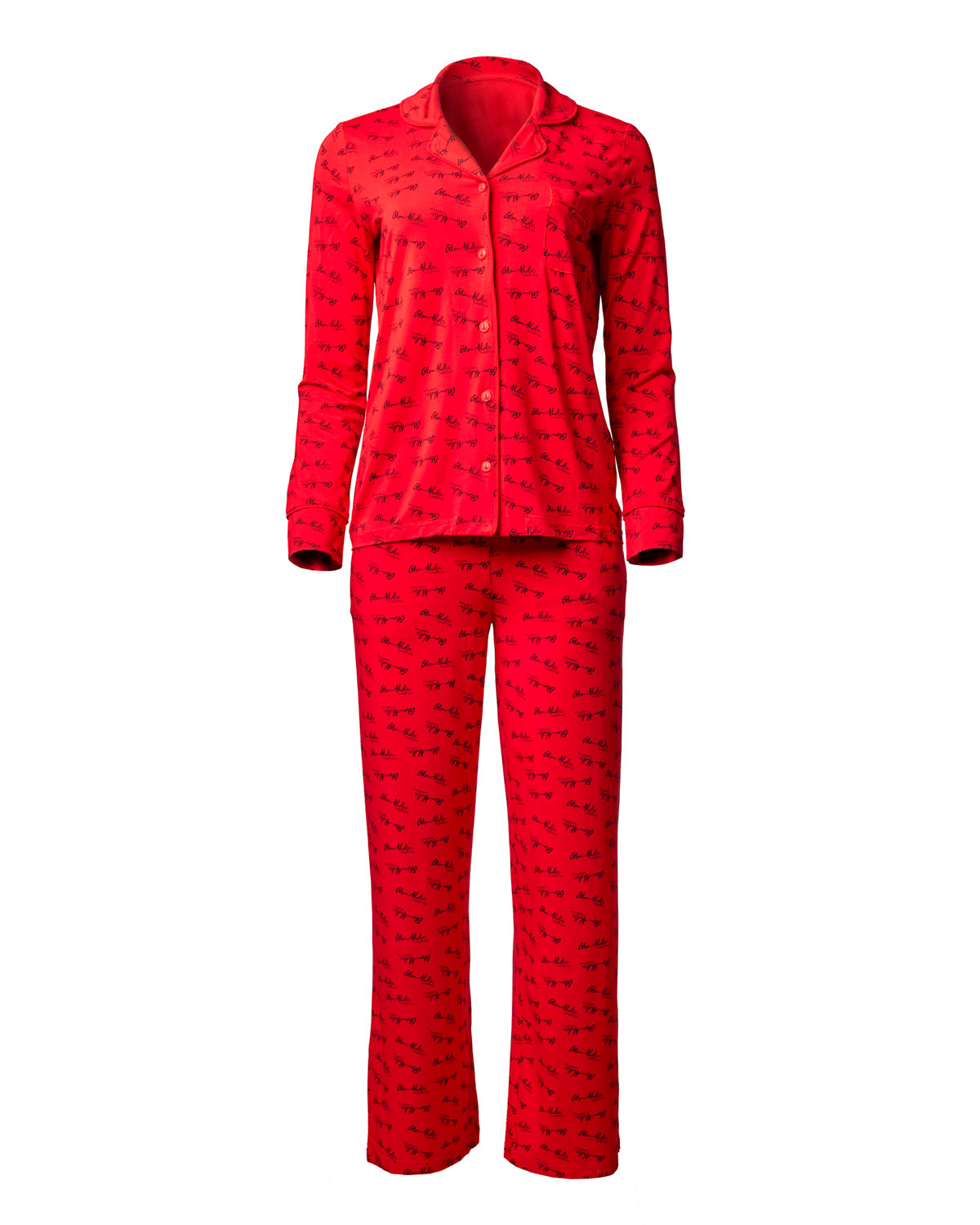 SIGNATURE PAJAMAS LONG - RED