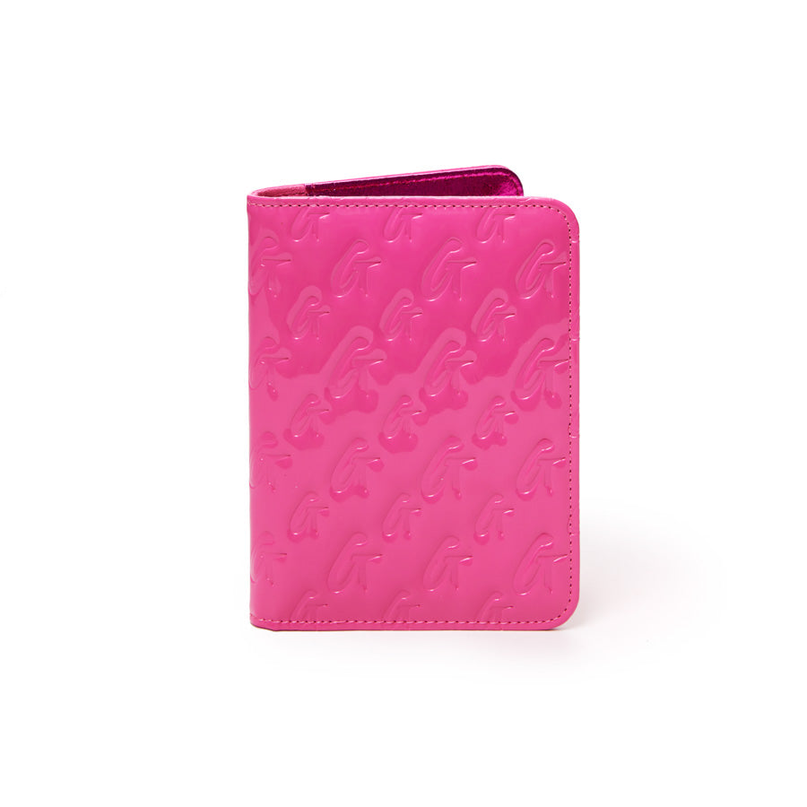 Passport Holder in Hot Pink