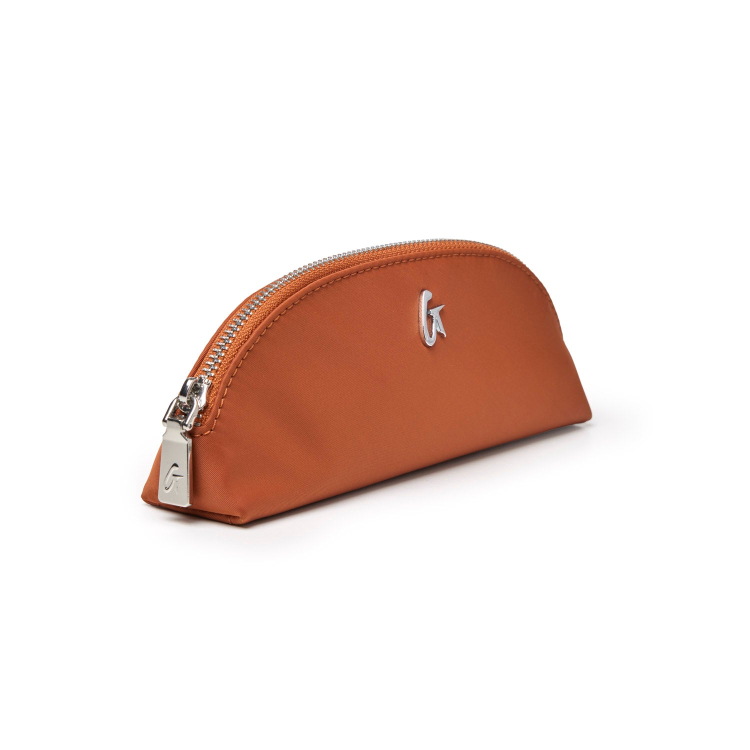 MINI NYLON POUCH - BROWN