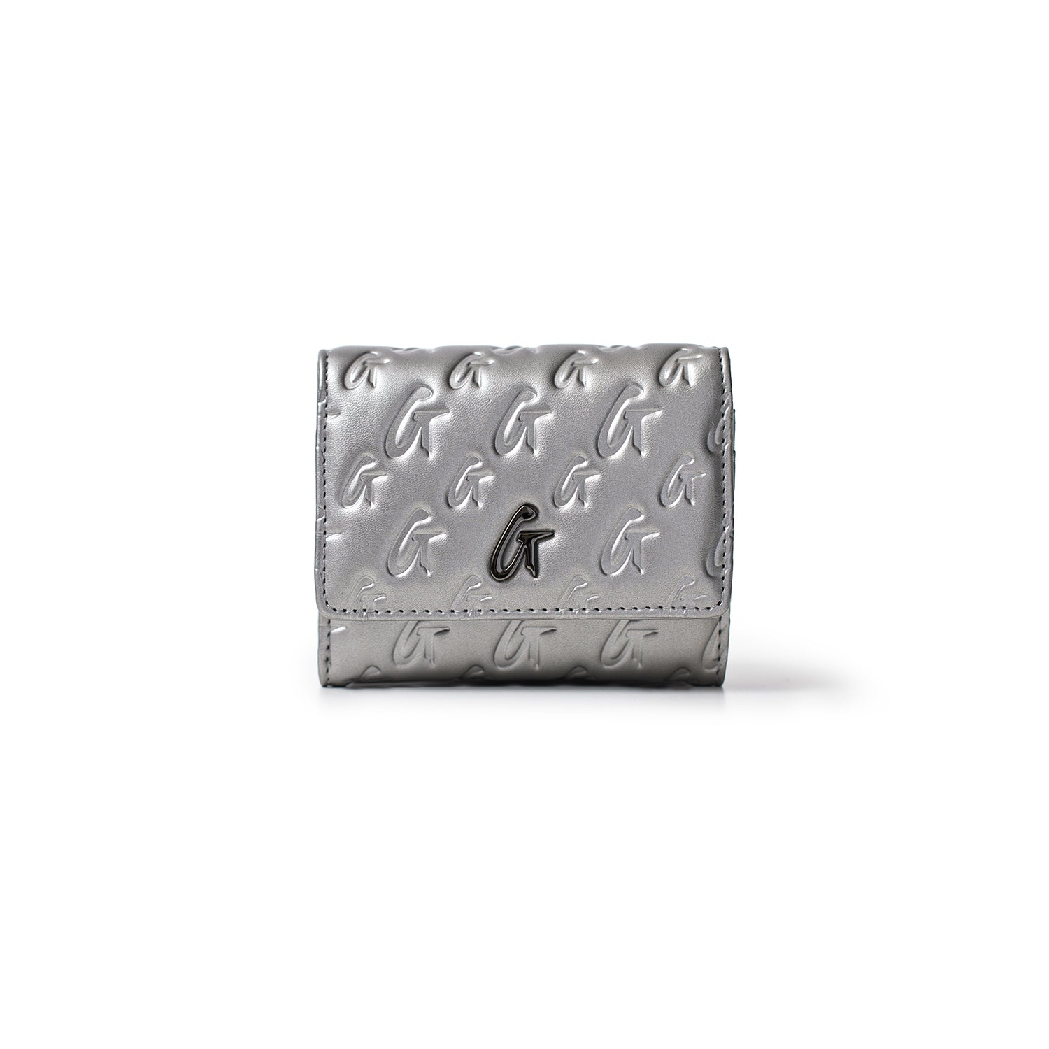 MONOGRAM PLATINUM COMPACT WALLET