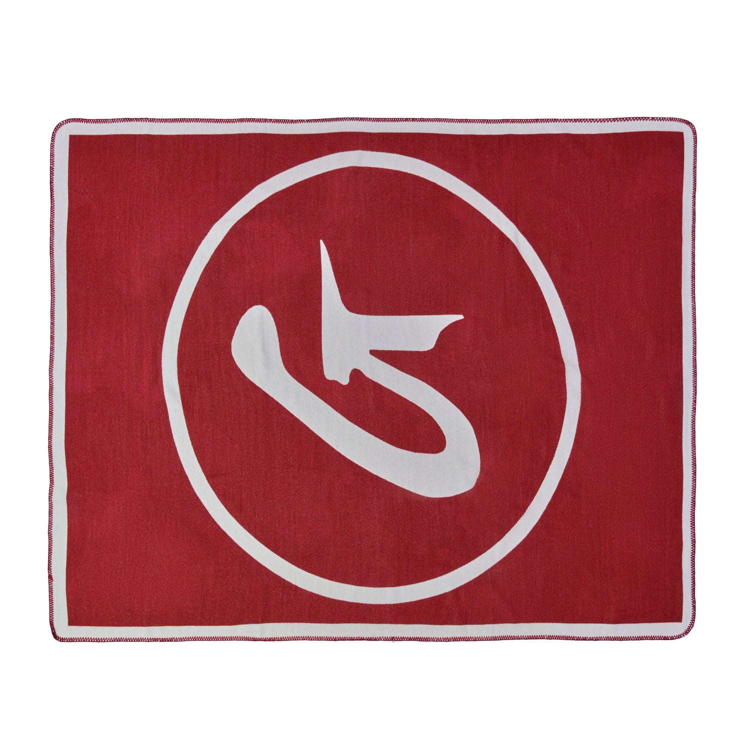 CLASSIC THROW BLANKET - BURGUNDY