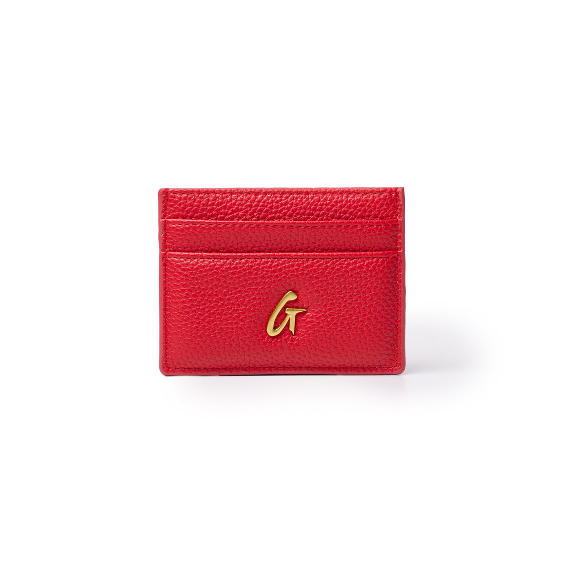Peterss Pebbled Leather Cardholder Black