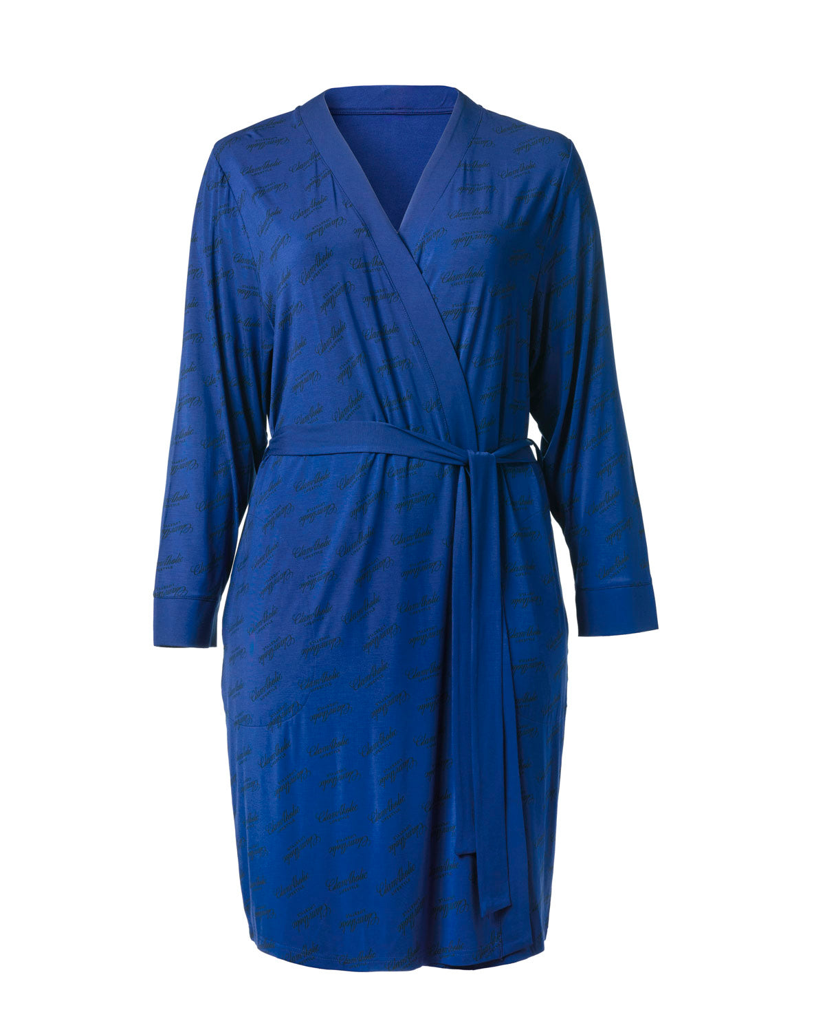 SIGNATURE LUXE ROBE - NAVY