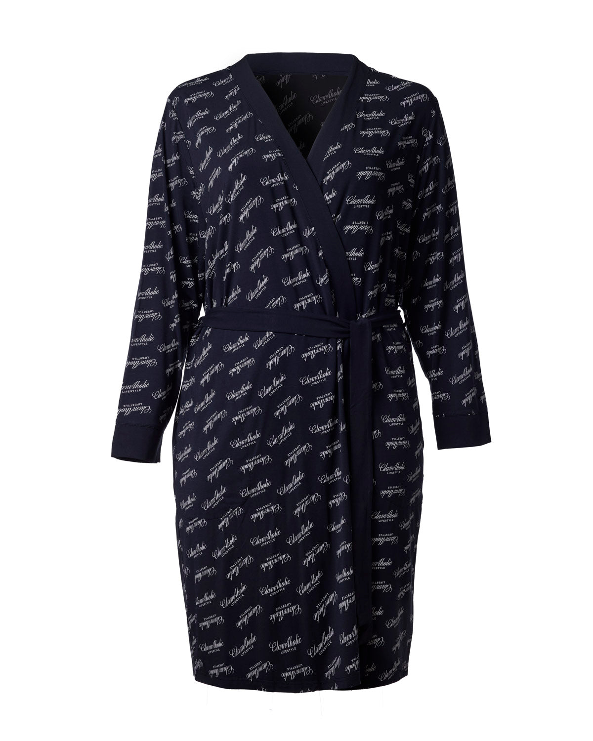 SIGNATURE LUXE ROBE - BLACK