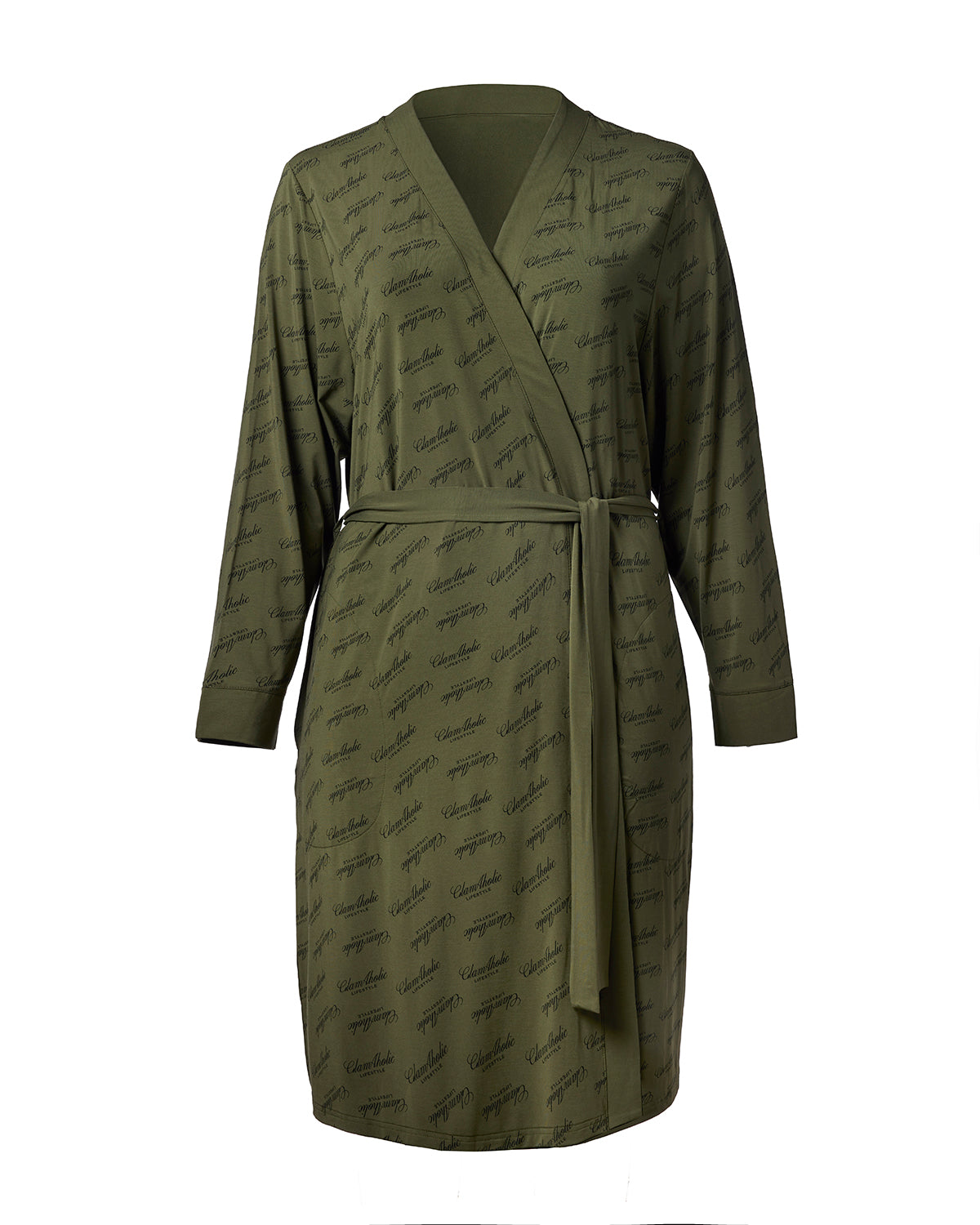 SIGNATURE LUXE ROBE - GREEN