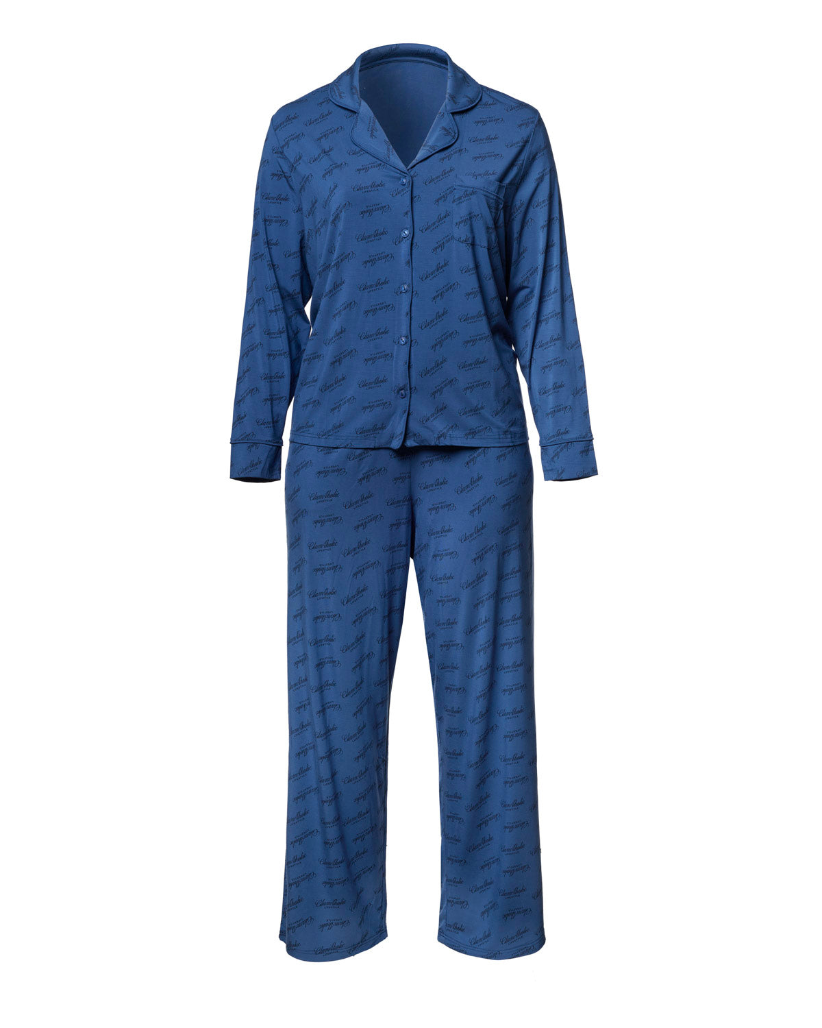 SIGNATURE LUXE PAJAMAS STANDARD - NAVY