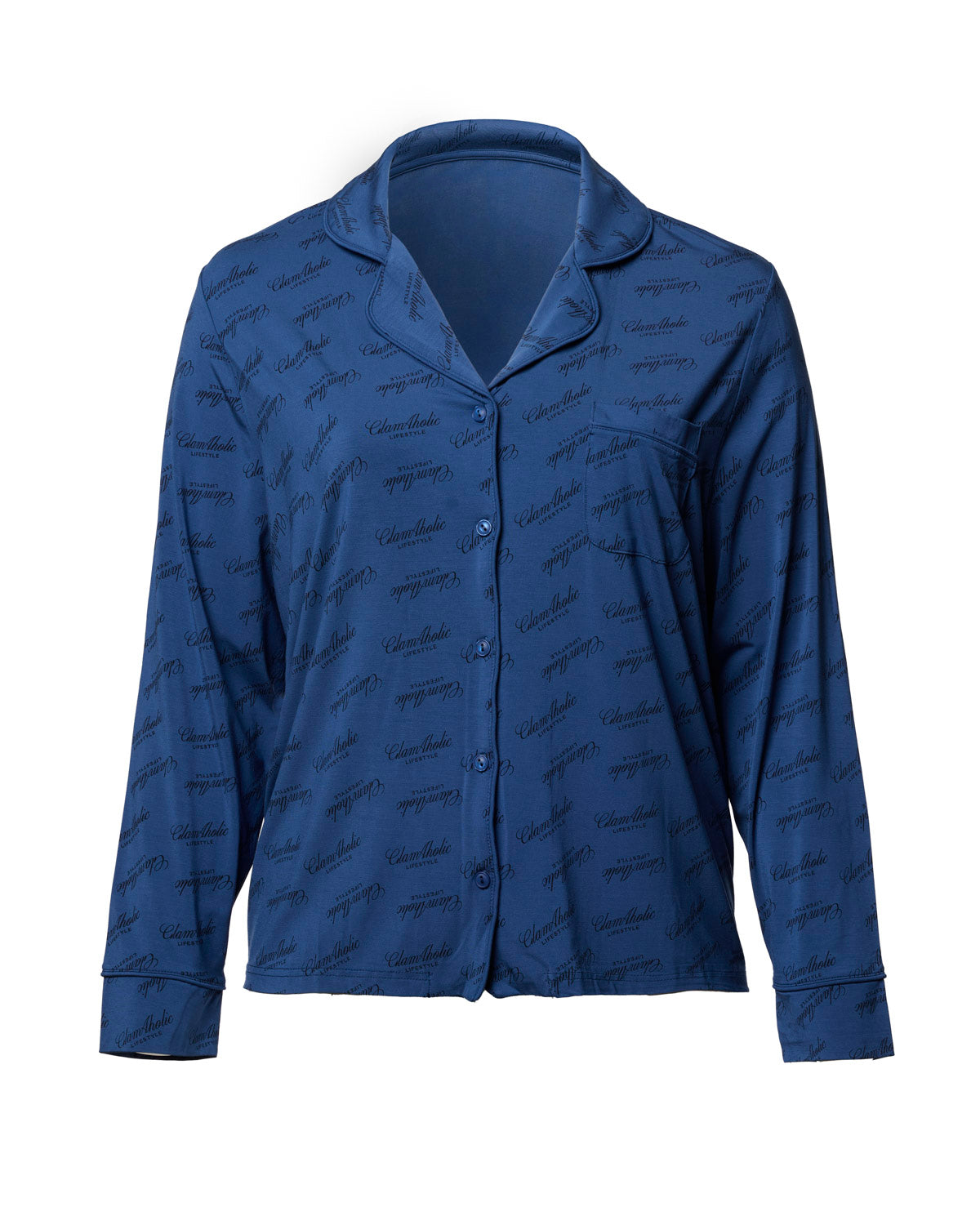 SIGNATURE LUXE PAJAMAS STANDARD - NAVY