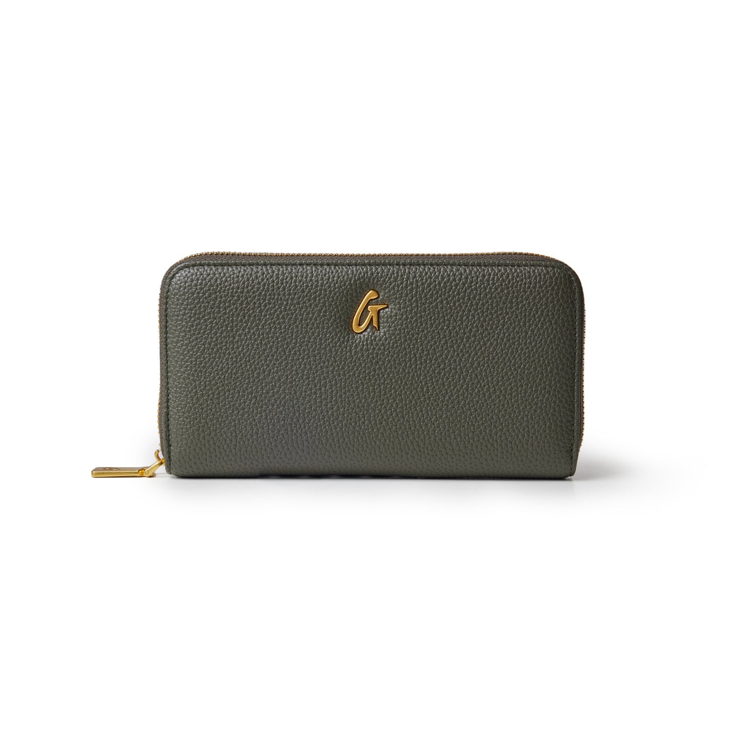 PEBBLE STANDARD WALLET OLIVE GREEN