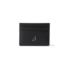 STANDARD GUNMETAL CARD HOLDER - BLACK