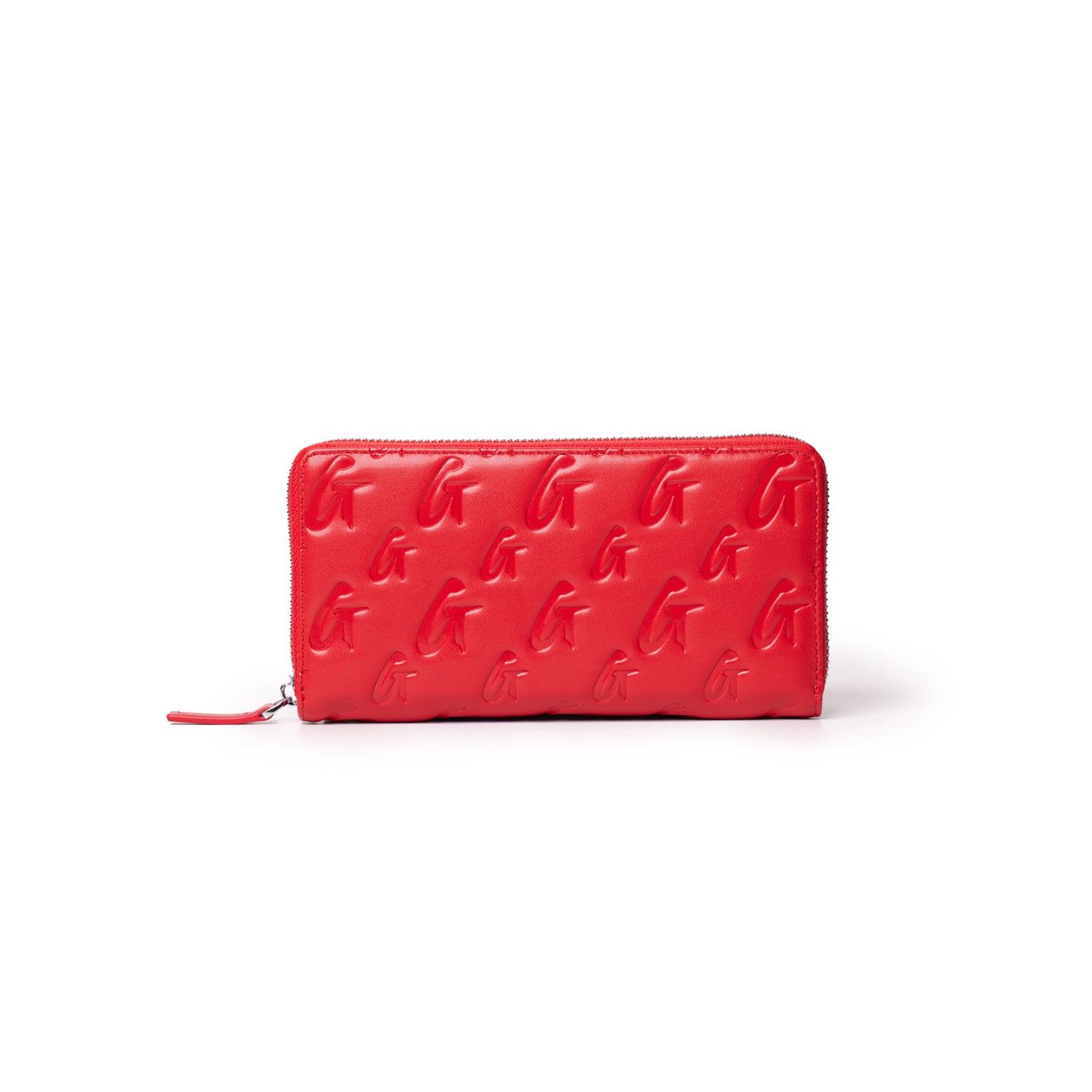 STANDARD MONOGRAM WALLET - RED