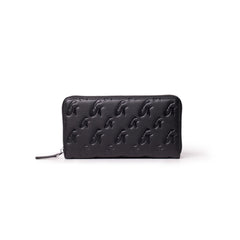 STANDARD MONOGRAM WALLET - MATTE BLACK