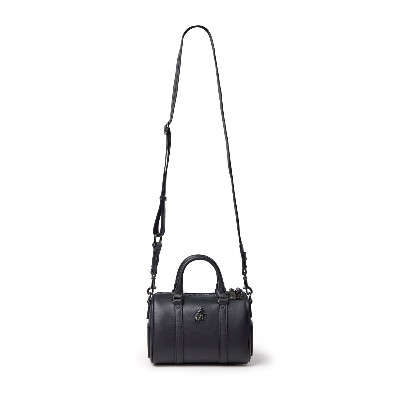 MINI STANDARD GAL BOSTON BAG - BLACK