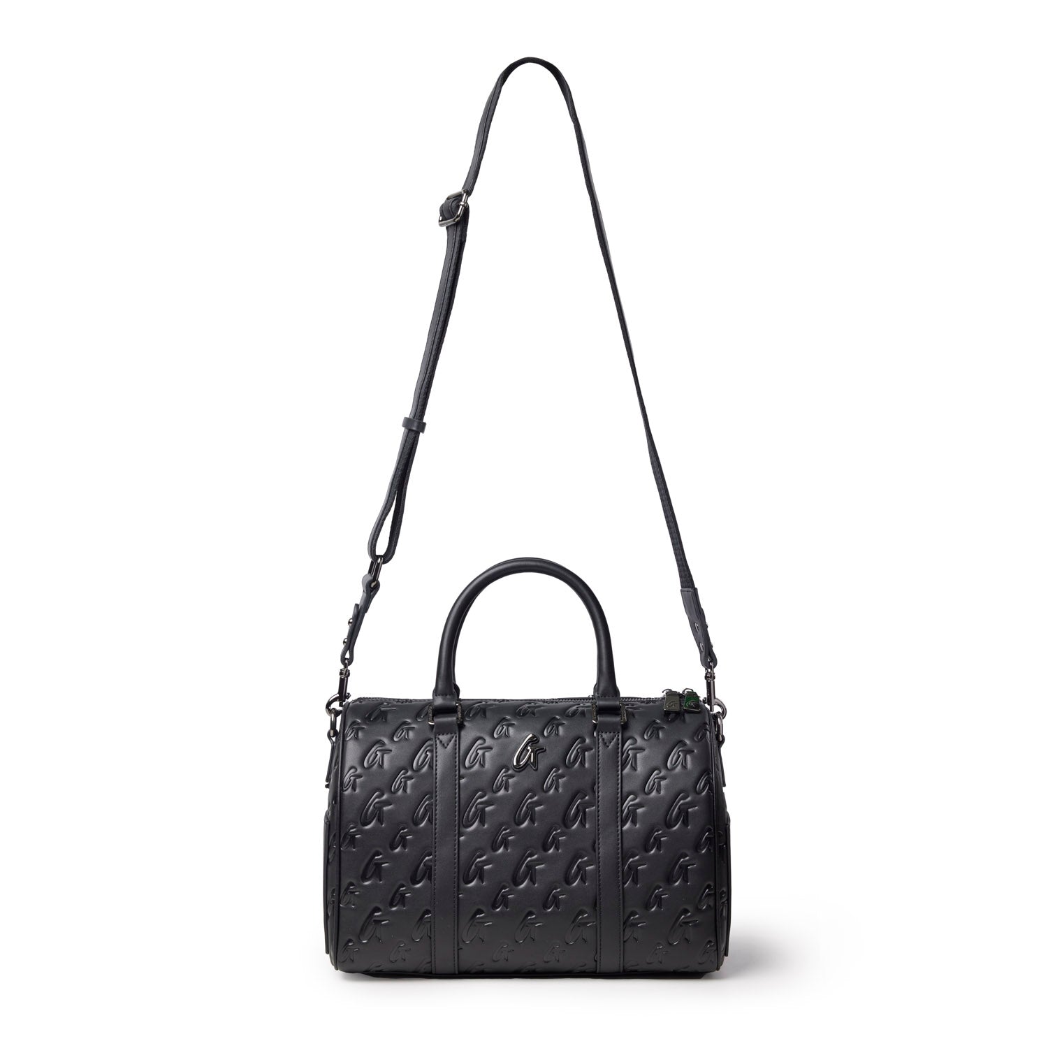 Large Monogram Gal Boston Bag - Black | Signature G Print | Roomy